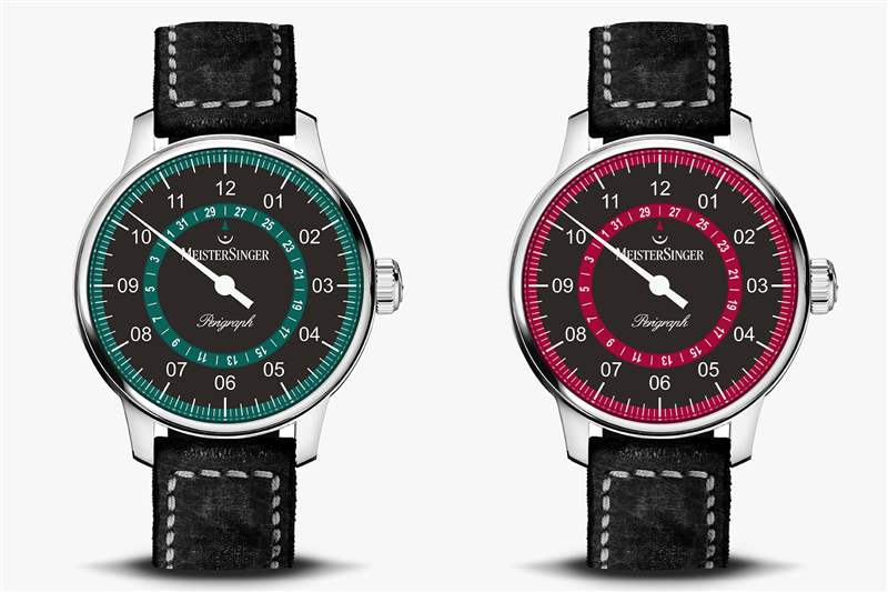 MeisterSinger的Perigraph系列新款运动型颜色-复刻表