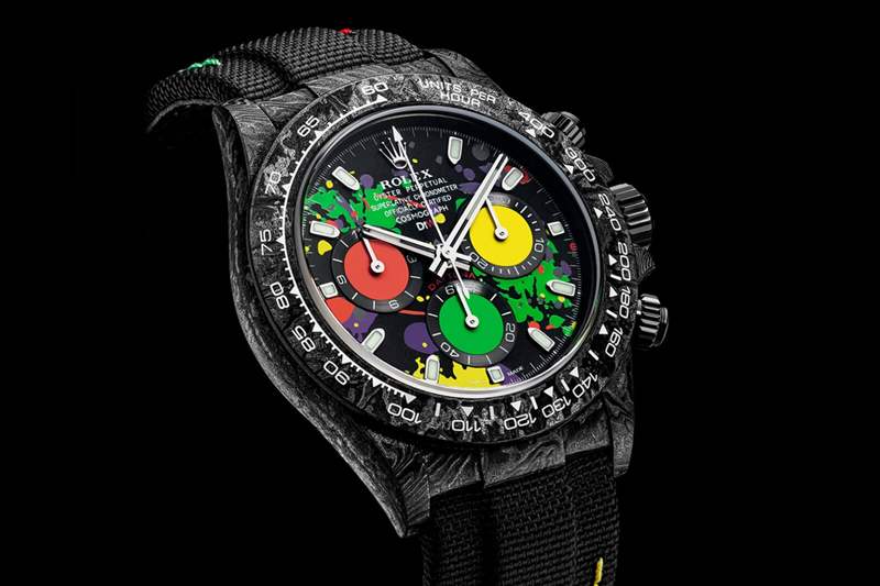 DIW全碳迪通拿Designa Individual Carbon Daytona腕表-复刻表
