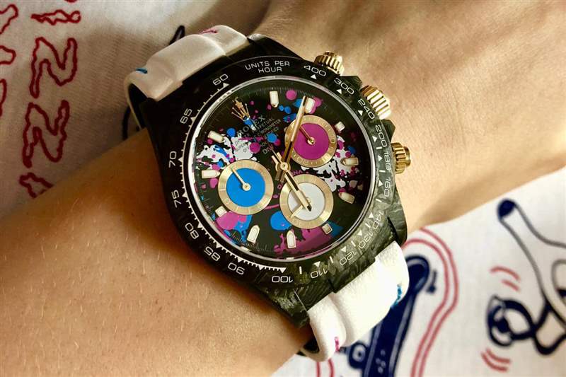 DIW全碳迪通拿Designa Individual Carbon Daytona腕表-复刻表