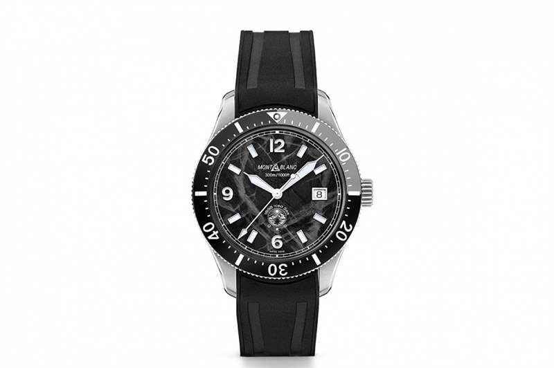 Montblanc 1858 Iced Sea 潜入冰川来一回极地冒险-复刻表
