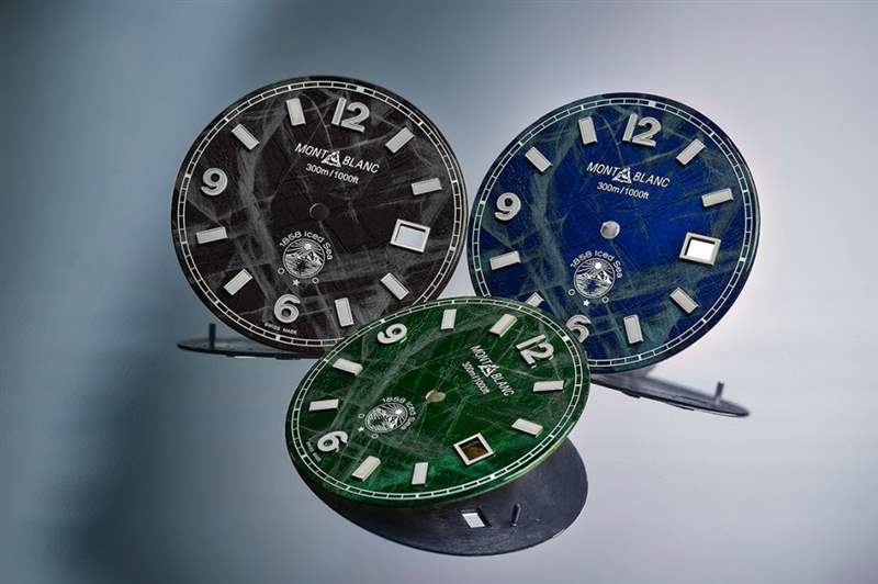 Montblanc 1858 Iced Sea 潜入冰川来一回极地冒险-复刻表