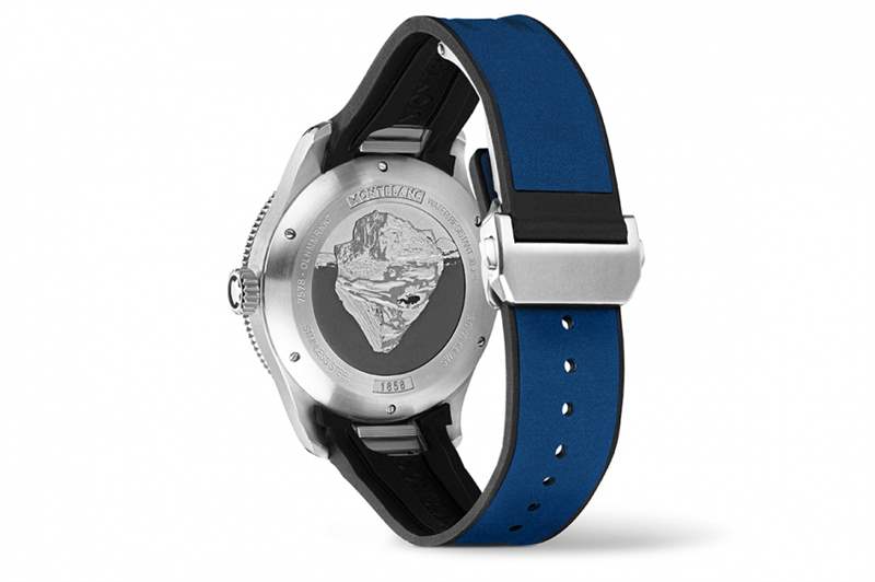 Montblanc 1858 Iced Sea 潜入冰川来一回极地冒险-复刻表