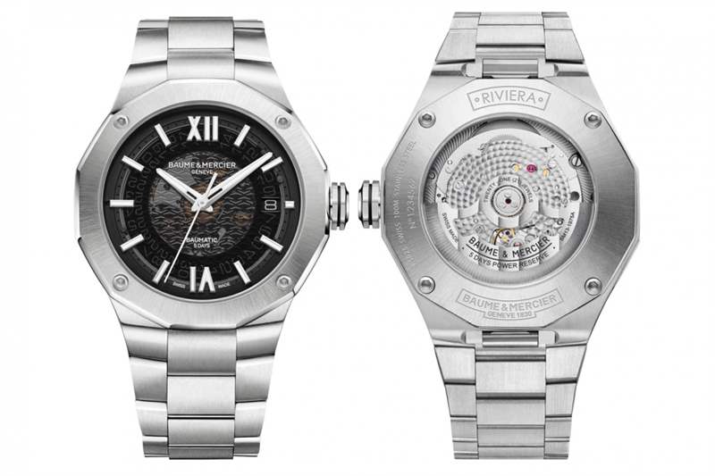 Baume & Mercier Riviera全新灰调带来更优雅的呈现-复刻表