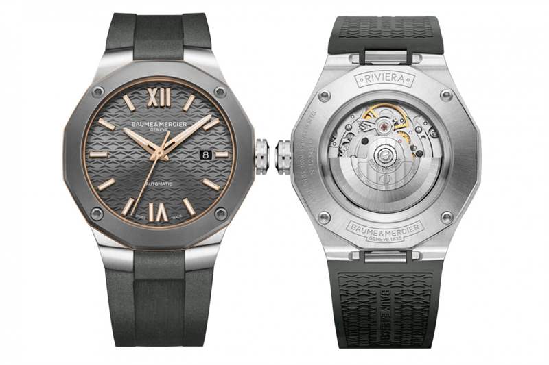 Baume & Mercier Riviera全新灰调带来更优雅的呈现-复刻表