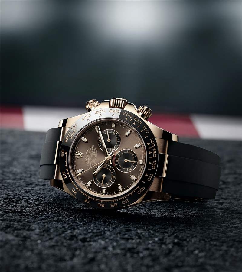 「朱古力」Daytona 116515LN （图片来源：Rolex）