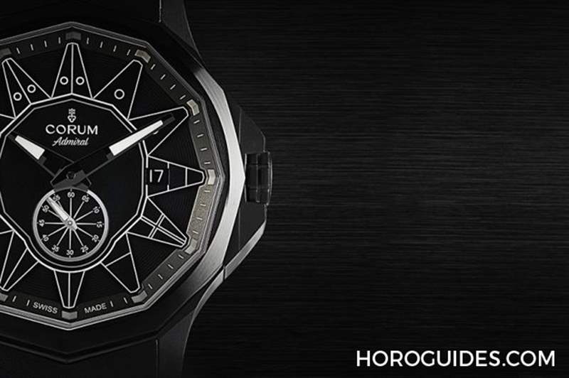 CORUM - 黑潮涌现，五色齐发｜Corum Admiral 42 Automatic Full Black