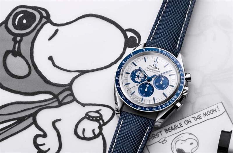 Omega Speedmaster Silver Snoopy Award 50周年腕表！ 第三代Snoopy版绝对是Speedmaster迷务必入手之一枚！