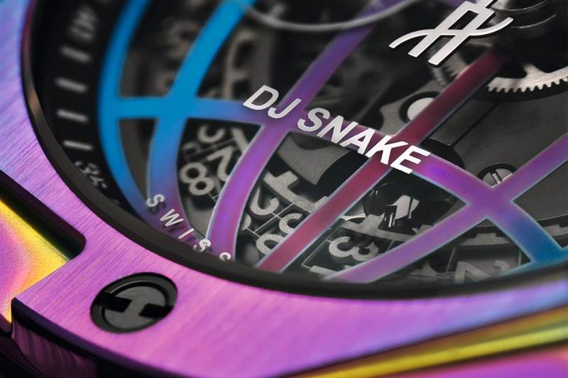 迷幻版Big Bang来袭宇舶Hublot联乘法国鬼才艺术家DJ Snake-复刻表