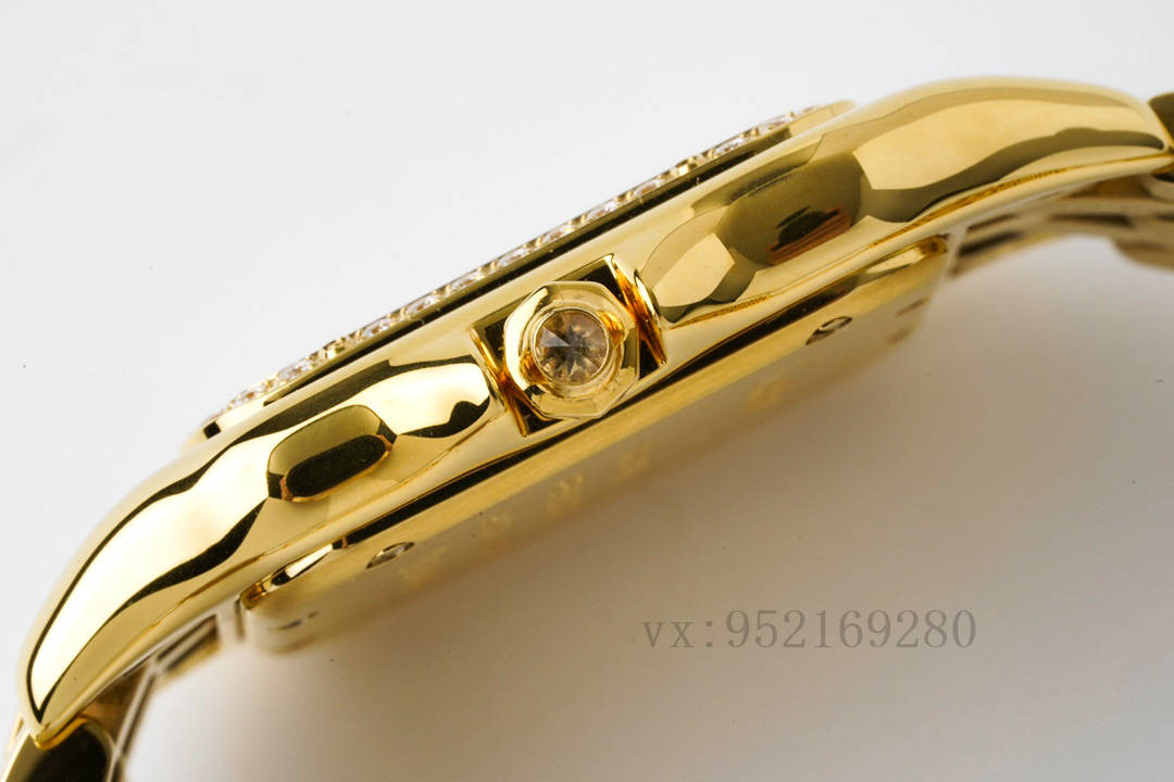 BV厂卡地亚猎豹「中号27X37MM」女表复刻推荐-复刻表