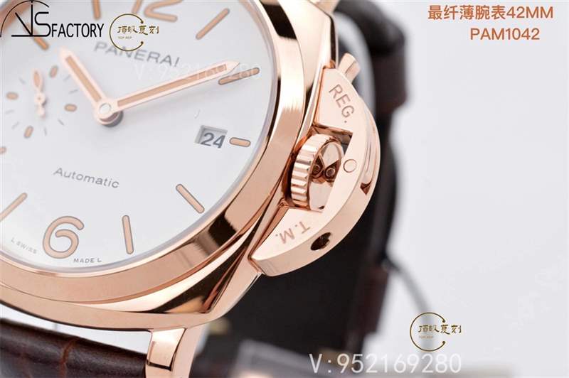VS厂沛纳海pam1042红金腕表做工怎么样,值得入手吗-复刻表