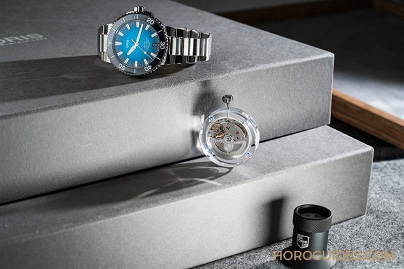 ORIS Aquis Calibre 400日期腕表打造下一代自制机芯的新标竿-复刻表