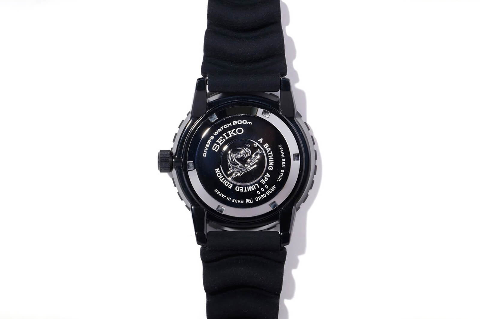 精工联名款BAPE x Seiko ABC 迷彩机械潜水表-复刻表