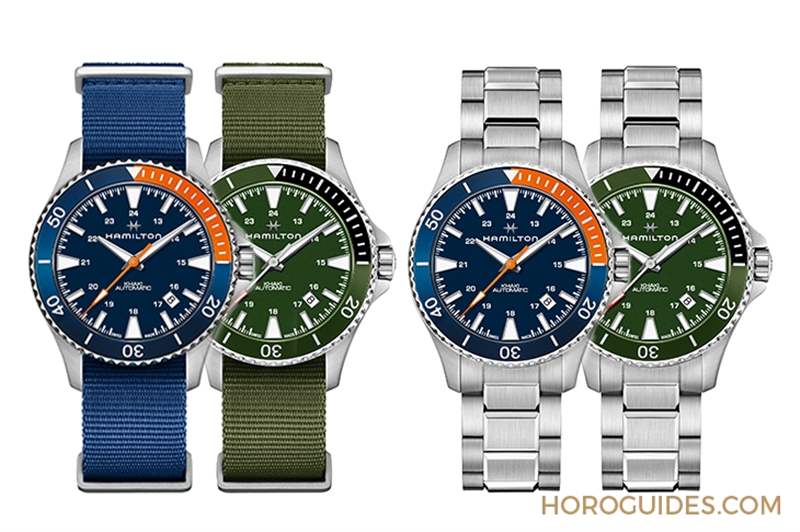 夏日海军风!HAMILTON全新Khaki Navy Scuba潜水腕表-复刻表