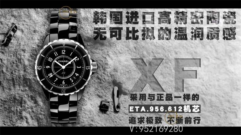 XF厂Chanel香奈儿J12黑白双绝石英女表复刻做工怎么样-复刻表