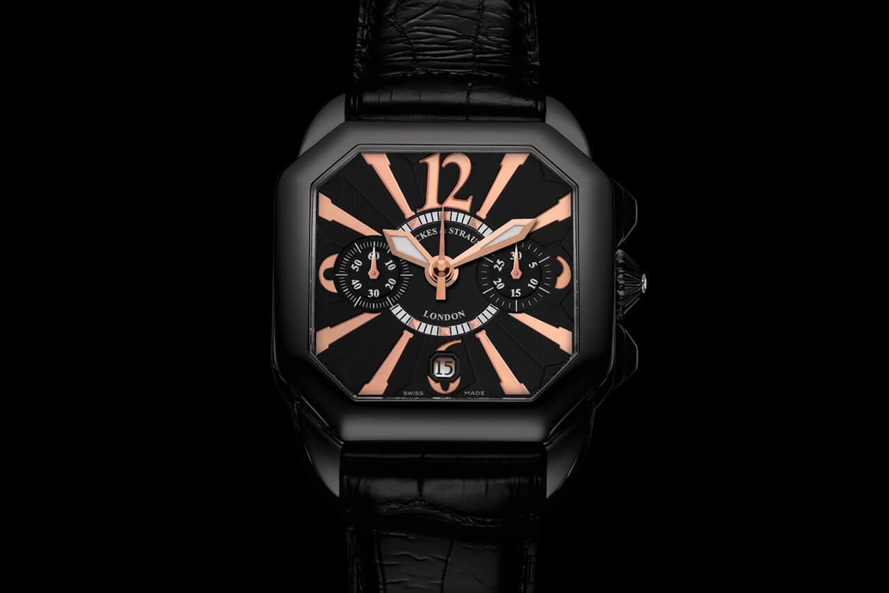 为什么43毫米表径的Backes & Strauss Berkeley黑夜骑士手表是坚韧优雅的缩影-复刻表