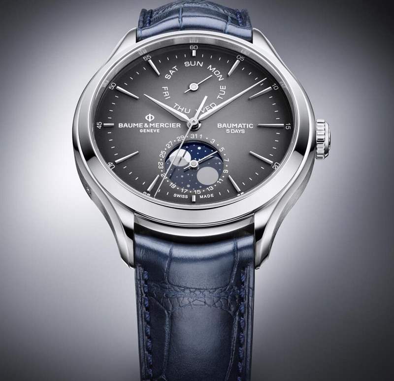 Baume & Mercier Clifton Day-Date Moon-Phase