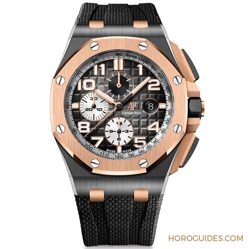 AUDEMARS PIGUET - 爱彼皇家橡树离岸型新款消光黑陶瓷型格上身