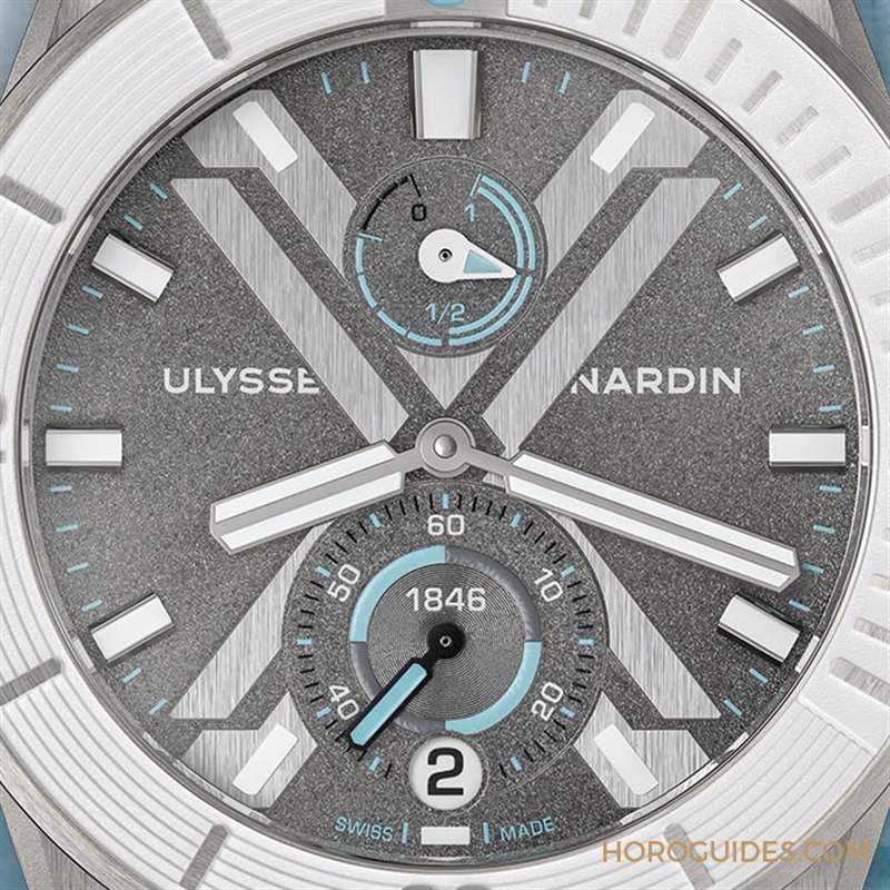 ULYSSE NARDIN - 来自南极大陆的冰蓝魅力｜雅典表Diver X Antarctica