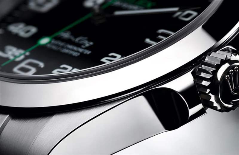 126900增添了表冠护肩，让手表的耐用性获得提升。 （Rolex）
