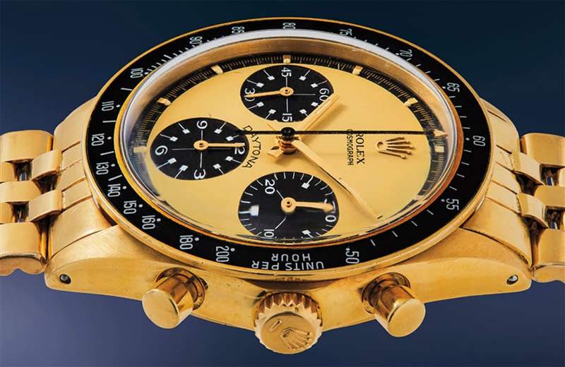 富艺斯拍卖行将出售一款劳力士Paul Newman Daytona 6264 “El Limoncito”，在Paul Newman面盘样式中，它的稀有程度堪称圣杯等级。 （Source：Phillips）