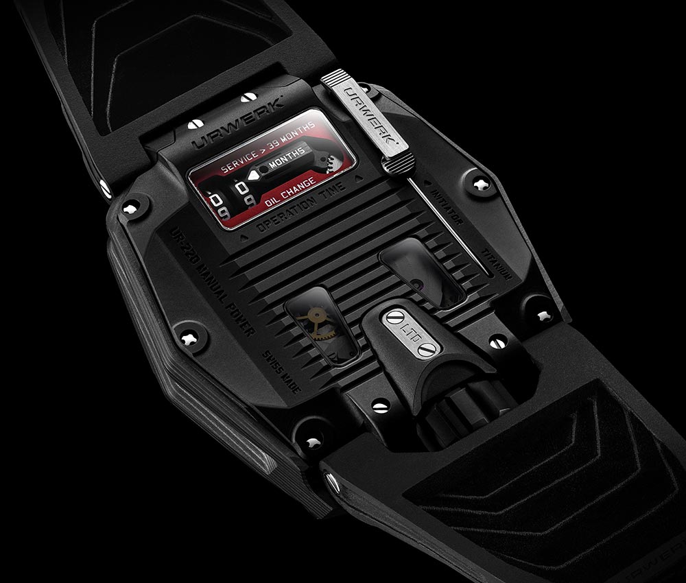 urwerk 您的 220 猎鹰项目底盖