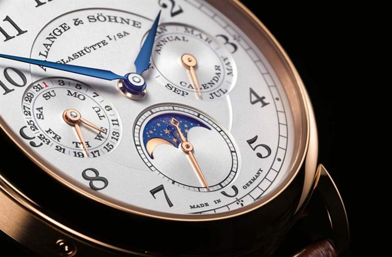 腕表上的浪漫｜来看看A. Lange & Söhne的月相示范-复刻表