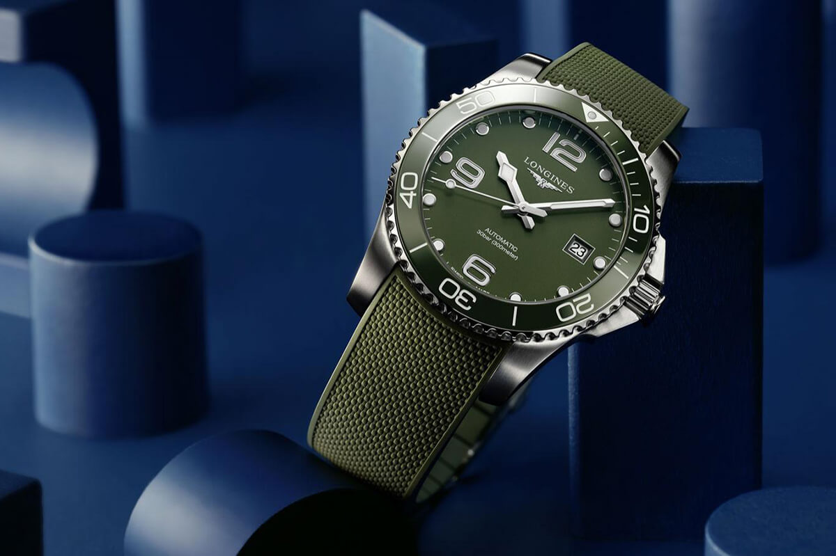 浪琴表 HydroConquest Green Watch-8