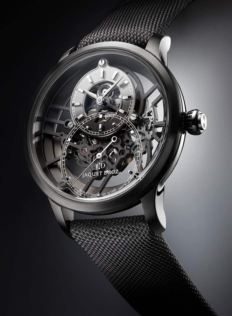 Jaquet Droz Grande Seconde Skelet-One 等离子陶瓷