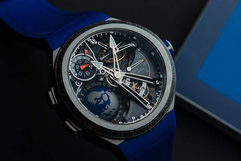 限量11枚的高珀富斯GMT瑞士多功能复杂运动手表-复刻表