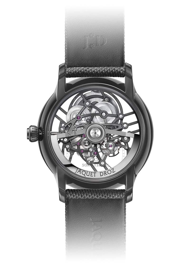 Jaquet Droz Grande Seconde Skelet-One 等离子陶瓷