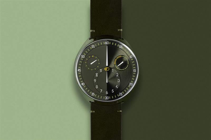 比利时小众手表Type 1 Slim X超个性橄榄绿表盘-复刻表