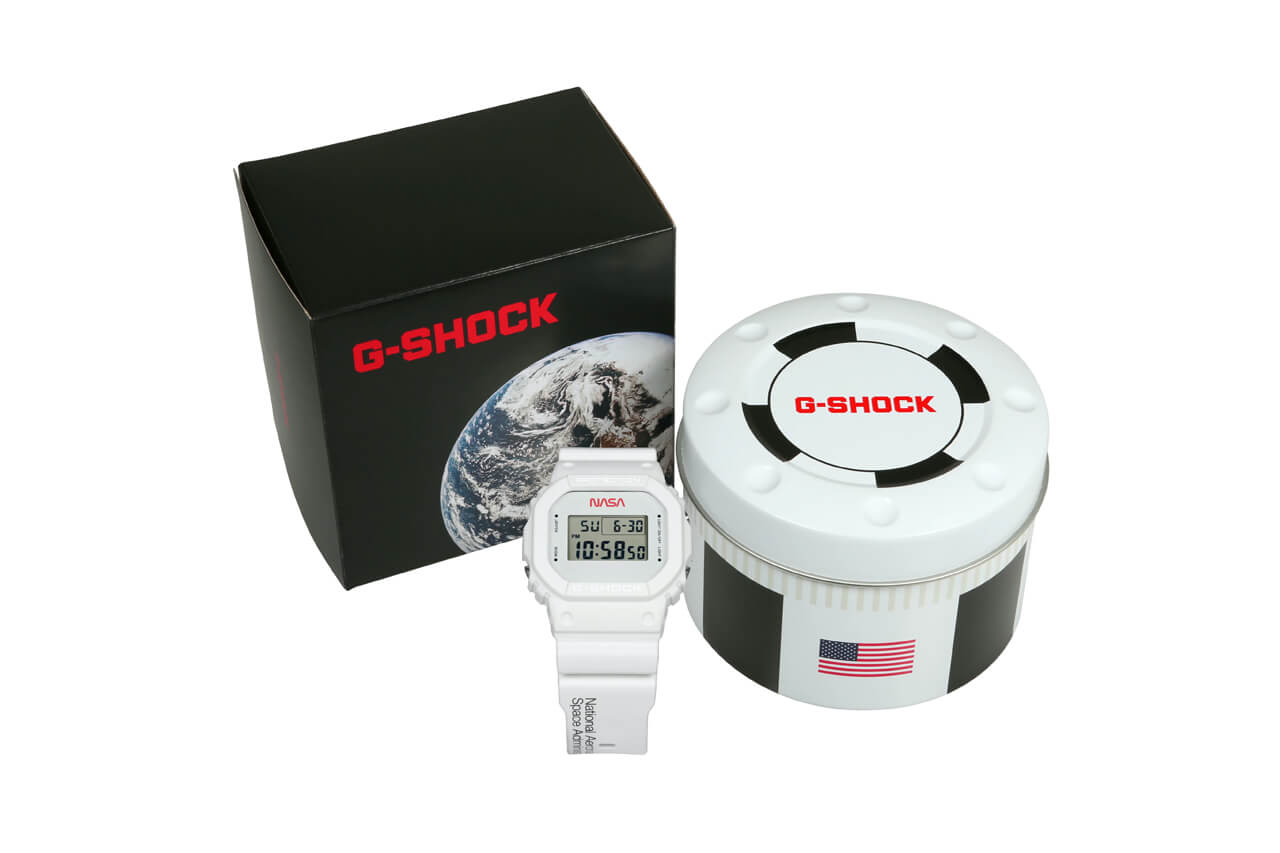 卡西欧G-Shock DW5600 NASA限量版-复刻表