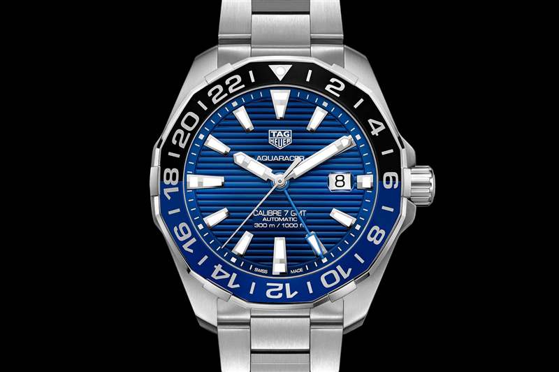 泰格豪雅航海员系列GMT蓝盘手表WAY201T.BA0927-复刻表