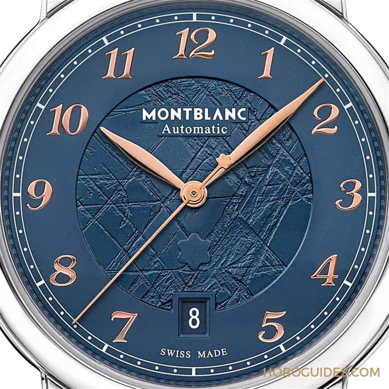 MONTBLANC - 冰川纹蓝面，暮色下的白朗峰顶印象｜Montblanc明星传承系列限量新作