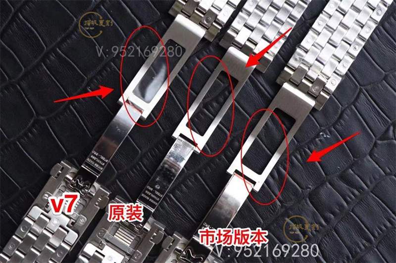 V7厂万国马克十八复刻表升级表带终极版,修正所有不足-复刻表