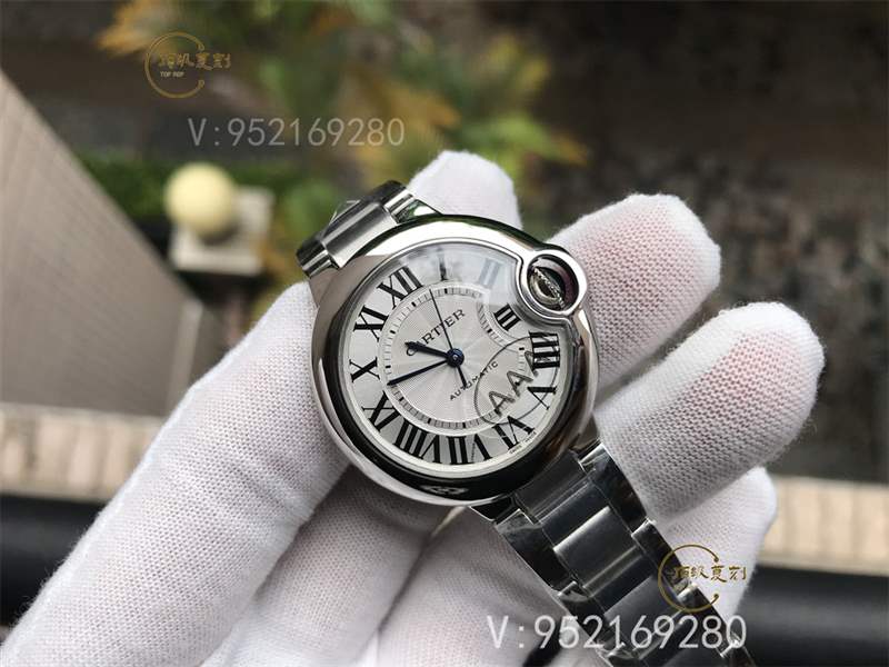 V6厂蓝气球-V6厂卡地亚蓝气球33mm机械女表复刻做工怎么样-复刻表