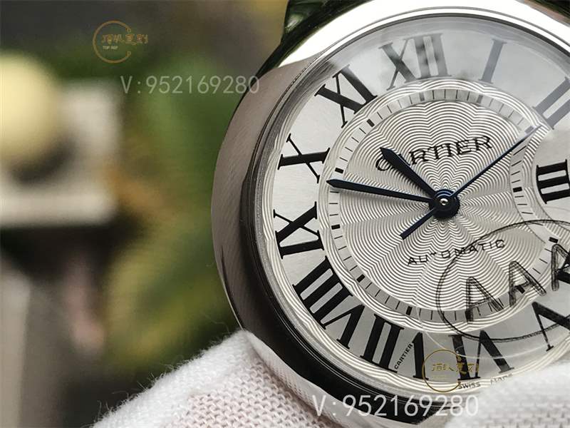 V6厂蓝气球-V6厂卡地亚蓝气球33mm机械女表复刻做工怎么样-复刻表
