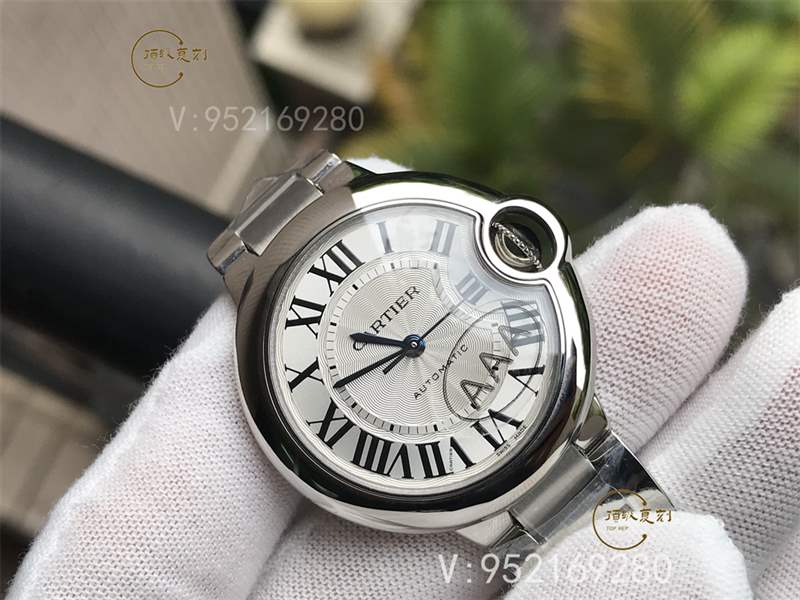 V6厂蓝气球-V6厂卡地亚蓝气球33mm机械女表复刻做工怎么样-复刻表