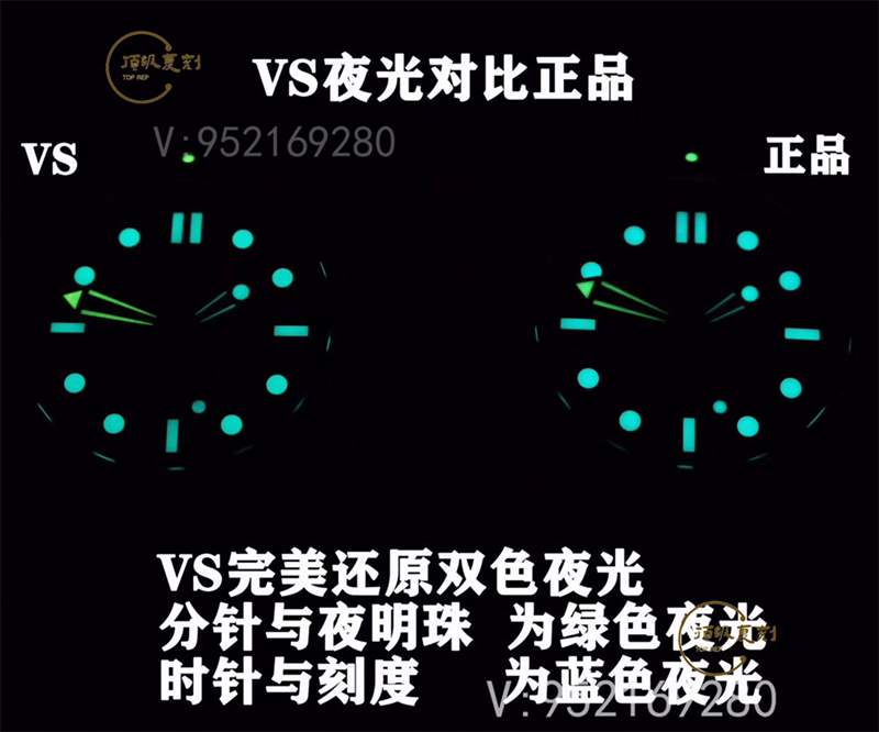 VS厂黑陶瓷钛海马300-VS厂欧米茄海马300钛陶瓷黑暗骑士复刻表对比正品-复刻表