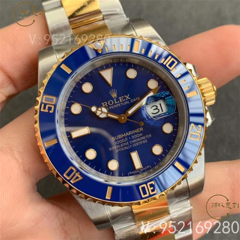 VS厂劳力士间金蓝水鬼116613LB-97203复刻表3135机芯版本做工怎么样-复刻表