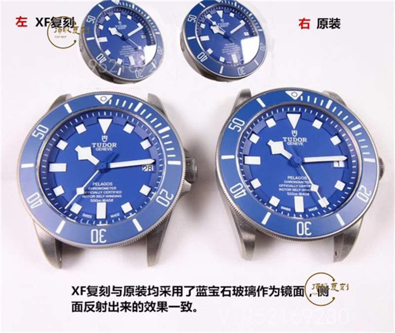XF厂帝舵领潜型蓝色战斧钛土豆复刻表做工怎么样-M25600TB-复刻表