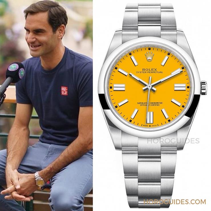 ROLEX - 回顾那些高光时刻，Roger Federer费德勒与Rolex偕伴20年