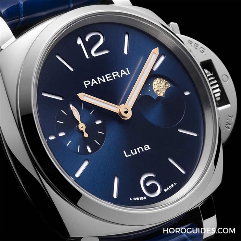 以月为名,Panerai Luminor Due系列首见月相显示功能-复刻表