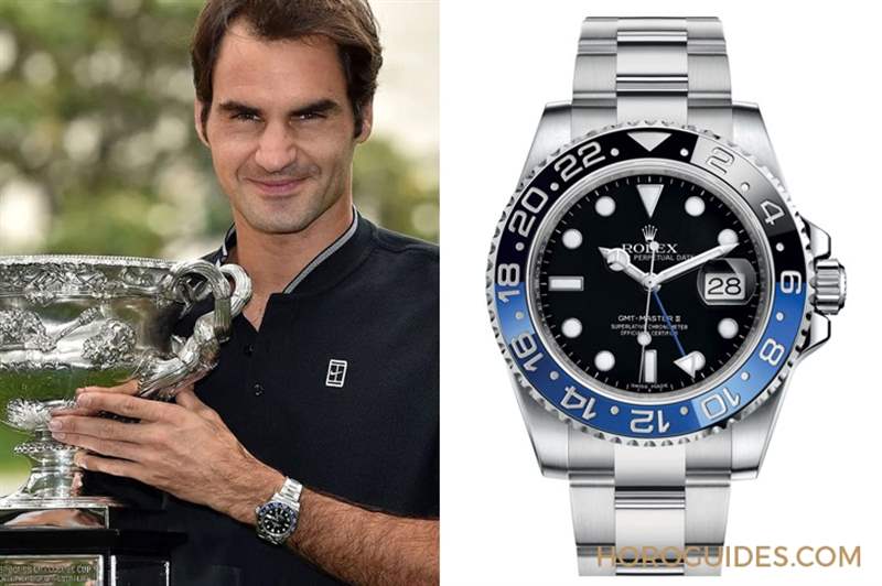回顾那些高光时刻，Roger Federer费德勒与Rolex偕伴20年-复刻表