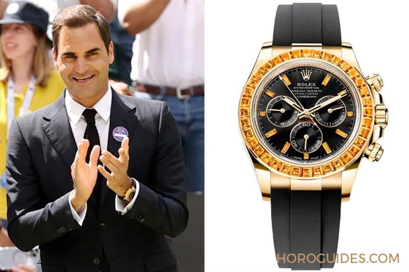 ROLEX - 回顾那些高光时刻，Roger Federer费德勒与Rolex偕伴20年