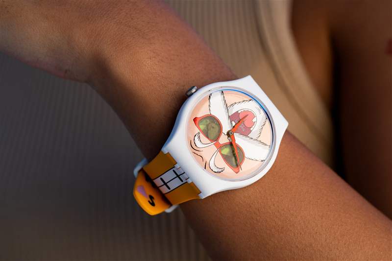 手腕上的一周听我说：如果您喜欢手表和动漫，Swatch X 龙珠 Z 系列是不费吹灰之力的-复刻表