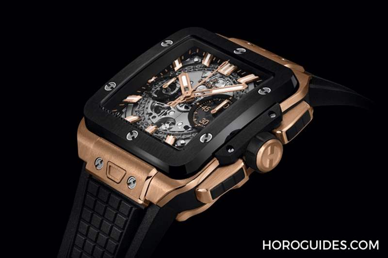 HUBLOT - 高阶运动方表这样搭，怎一个潇洒了得｜Hublot Square Bang Unico计时码表