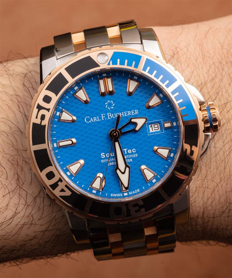 Carl F. Bucherer Patravi ScubaTec 双音手表评论-复刻表