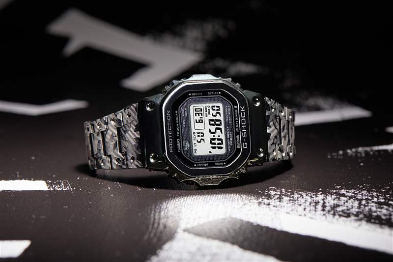 G-SHOCK x Eric Haze 限量版参考。 GMWB-5000EH-1。