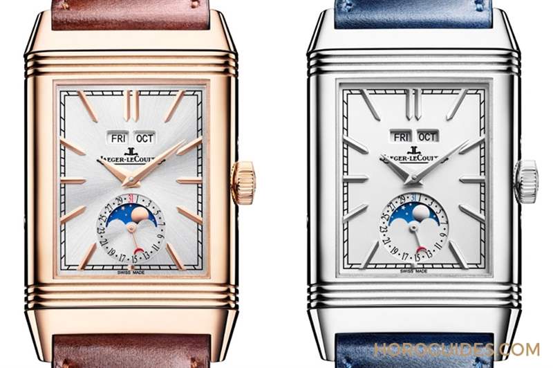 Reverso Tribute Duoface Calendar 翻转系列双时区日历腕表-复刻表